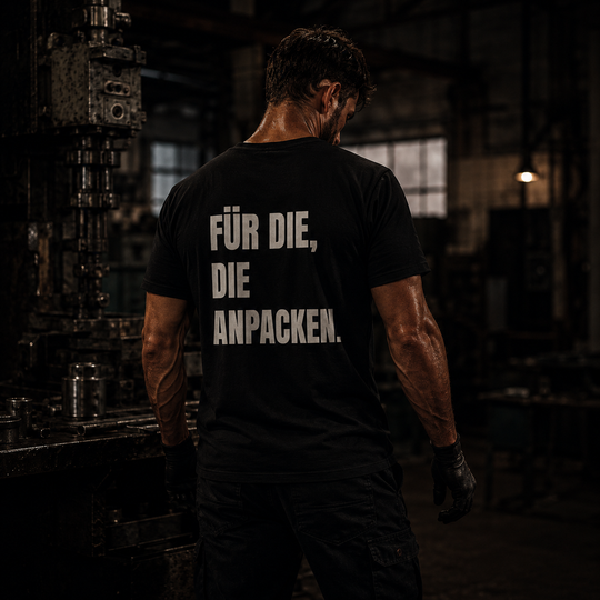 T-Shirt - ANPACKEN