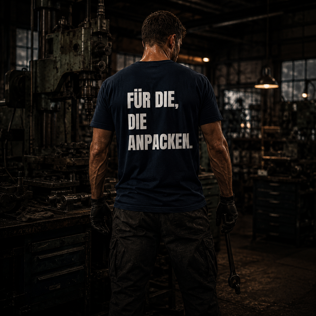 T-Shirt - ANPACKEN