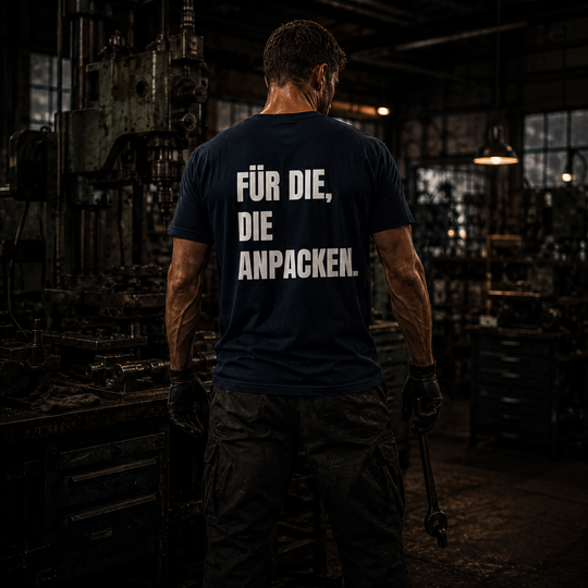 T-Shirt - ANPACKEN
