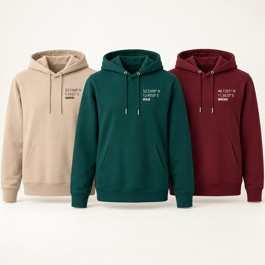 Hoodie Koordinaten